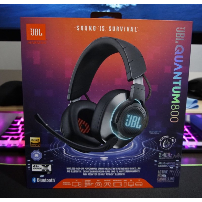 Naujos ausinės JBL Quantum 800