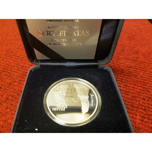 Sidabrinė moneta 50 Lt