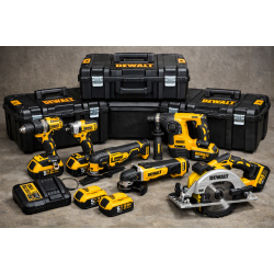 Naujas akumuliatorinių įrankių rinkinys DeWalt DCK685P3T