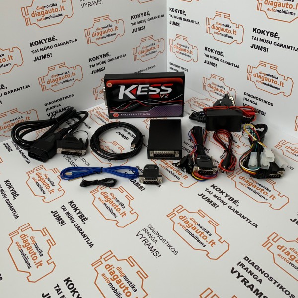 KESS V5.017 ECU/DPF/EGR/Lambda chip tiuningavimo ir programavimo įranga