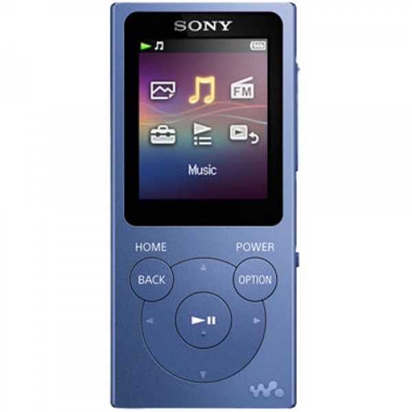 MP3 grotuvas SONY NWE393 4 GB Blue. Naujas