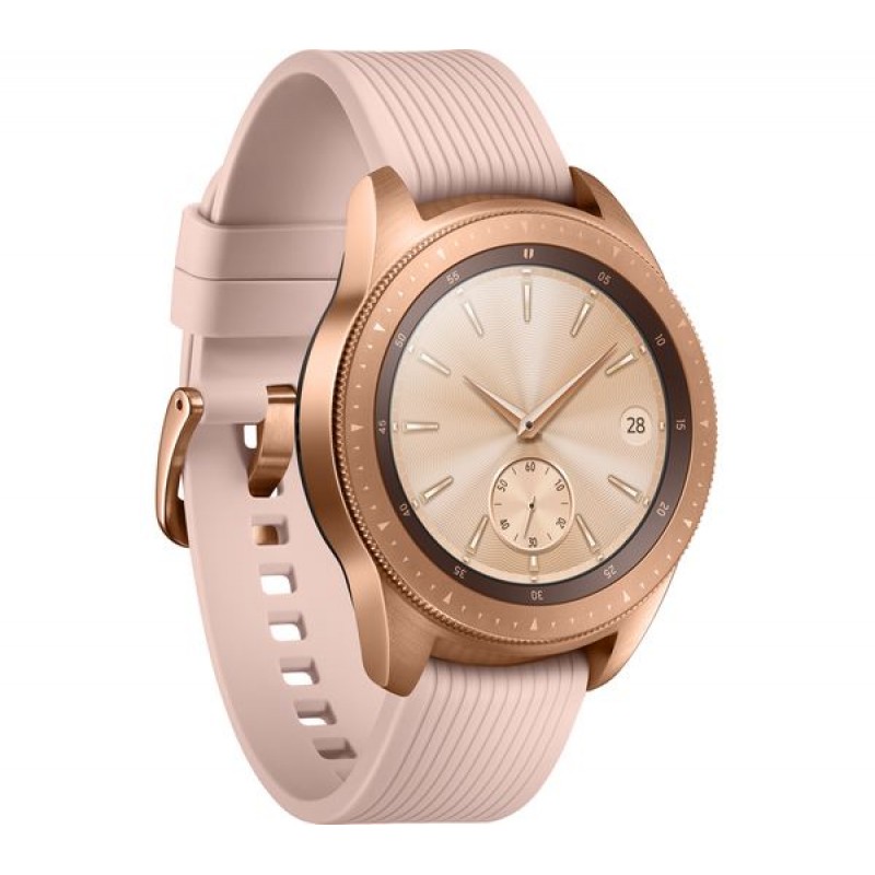 Samsung Galaxy Watch 42mm BT, Rausva/ Auksinė